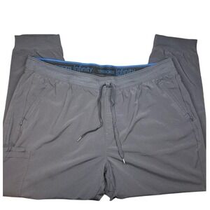 Cherokee Infinity Mens Charcoal Grey Jogger Scrub Pants Style Sz 4XL Healthcare